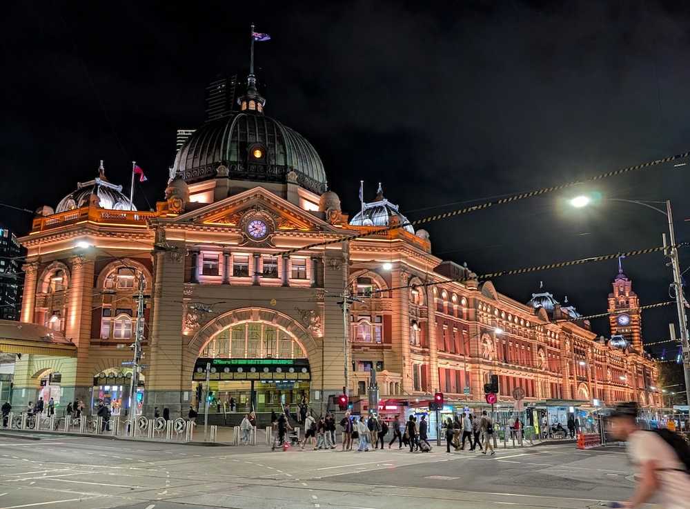 Melbourne's Flinders Street station